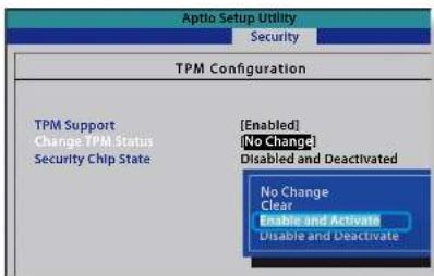 SAMSUNG NP700Z3AH - Using the TPM Security Device(Optional) - 1