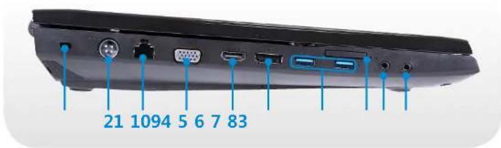 SAMSUNG NP700G7A - Right View - 2
