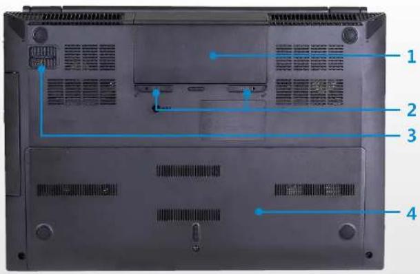 SAMSUNG NP700G7A - Bottom View - 1