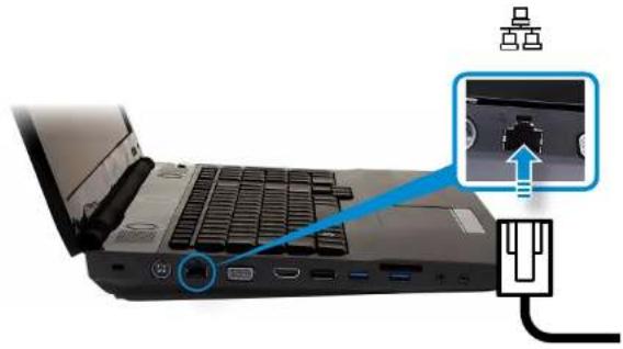 SAMSUNG NP700G7A - Connecting to the Wired LAN - 1