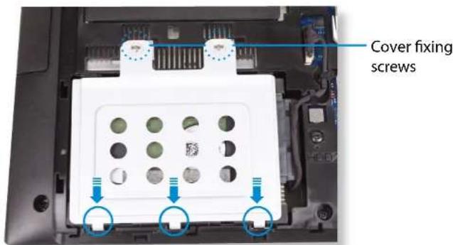 SAMSUNG NP700G7A - Adding a Hard Disk Drive - 3