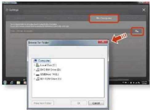 SAMSUNG NP600B4BI - Adding shared content on your computer - 1