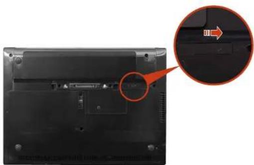 SAMSUNG NP600B4BI - Installing/Removing the Battery - 1