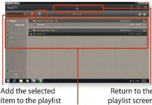 SAMSUNG NP600B4BI - Adding a video, photo or music file to the playlist - 1