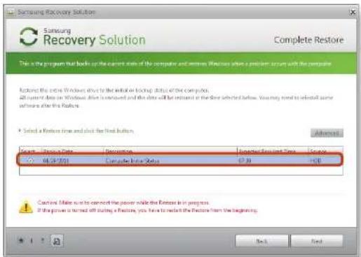 SAMSUNG NP600B4BI - Samsung Recovery Solution(Optional) - 1