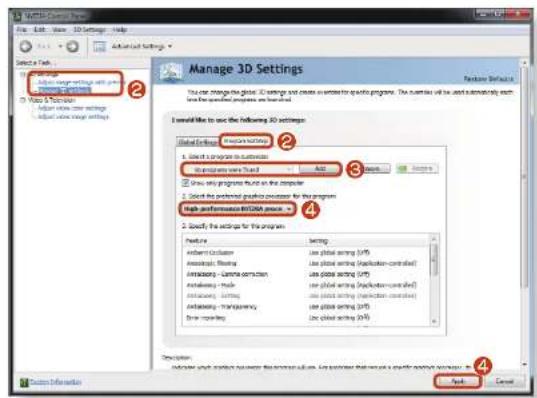 SAMSUNG NP600B4BI - Adding programs that will only run with the external graphics GPU - 2