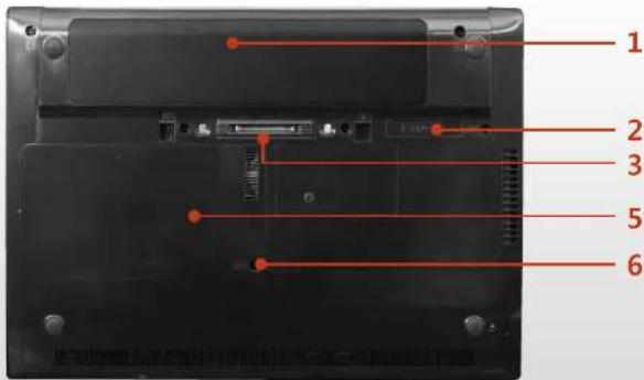 SAMSUNG NP600B4BI - Bottom View - 1