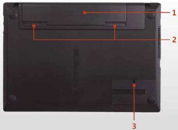 SAMSUNG NP305V5AI - Back View - 1