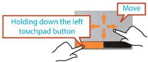 SAMSUNG NP305E7AI - Drag Function - 1