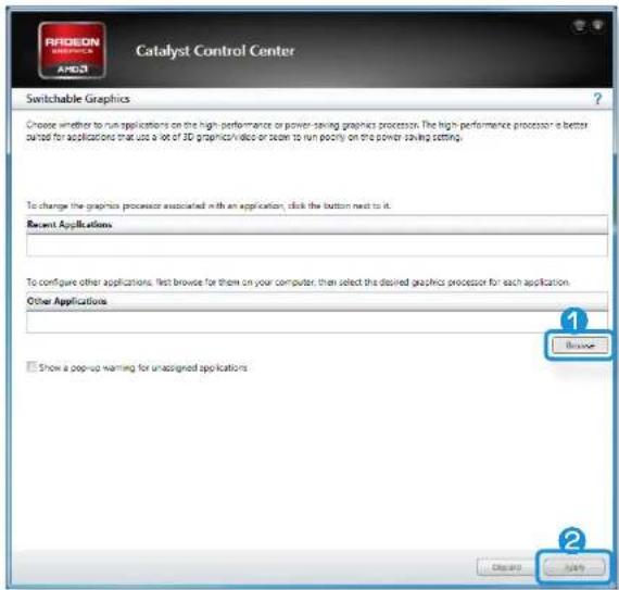 SAMSUNG NP305E7AH - ▶ Adding programs for PowerXpress graphics technology - 2