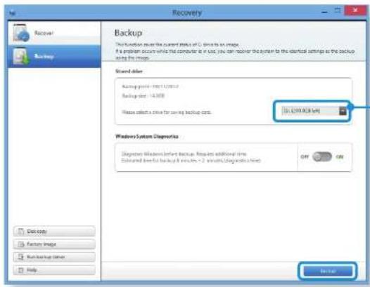 SAMSUNG NP305E5AI - Backing up - 2