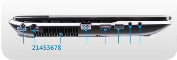 SAMSUNG NP305E5AI - Left View - 1