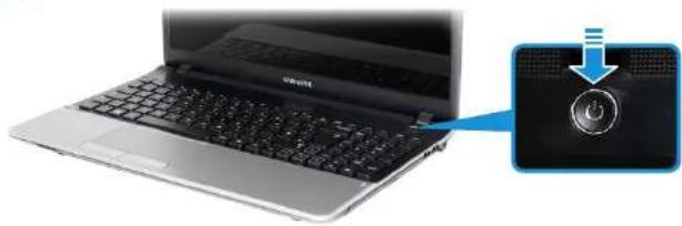 SAMSUNG NP305E5AI - Turning the computer on - 1
