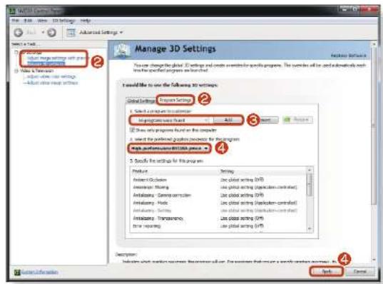 SAMSUNG NP305E5AH - Adding programs that will only run with the external graphics GPU - 2