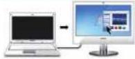 SAMSUNG NP305E5AH - Connecting through the HDMI port (Optional) - 3