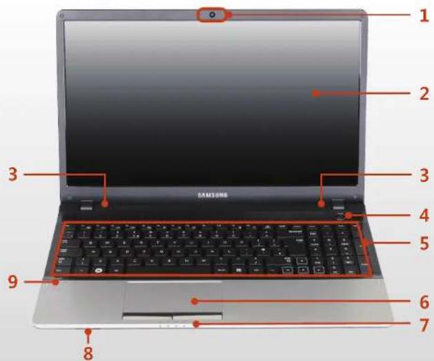 SAMSUNG NP305E5AH - Front View - 2