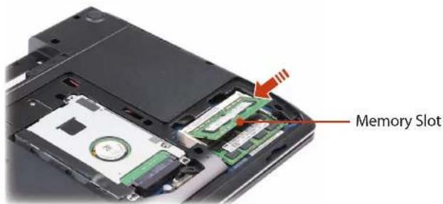 SAMSUNG NP305E5AH - Adding or Replacing Memory Modules - 2