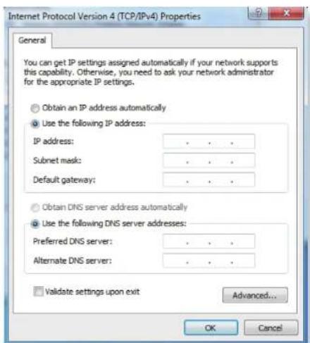 SAMSUNG NP300V5AH - Configure the IP settings. - 1