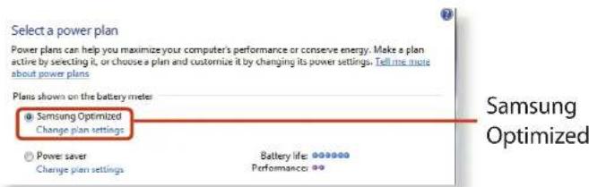 SAMSUNG NP300V3AH - If the following screen appears, select one of the modes. - 1