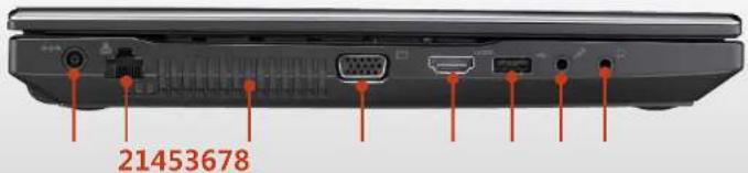 SAMSUNG NP300V3AH - Left View - 1