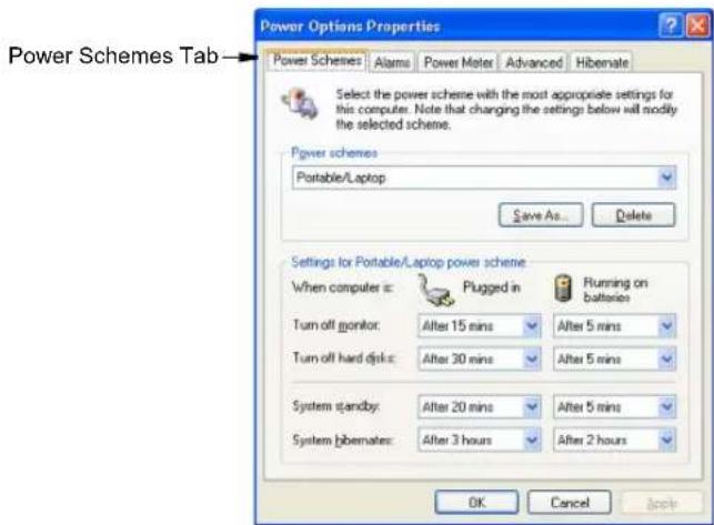 SAMSUNG NP20FP070G - To enter the power management window complete the following: - 1