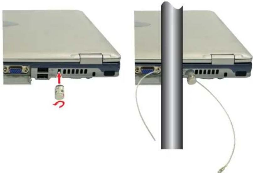 SAMSUNG NP20FP070G - Locking your Computer - 1