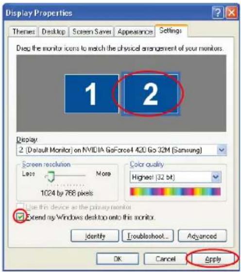 SAMSUNG NP20FP070G - Switching Display Devices Using the Shortcut Key - 3