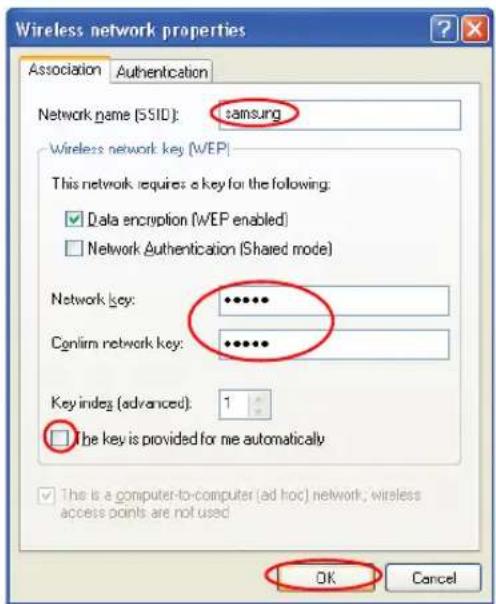 SAMSUNG NP20FP070G - Step 1. Setting up a computer-to-computer network - 3