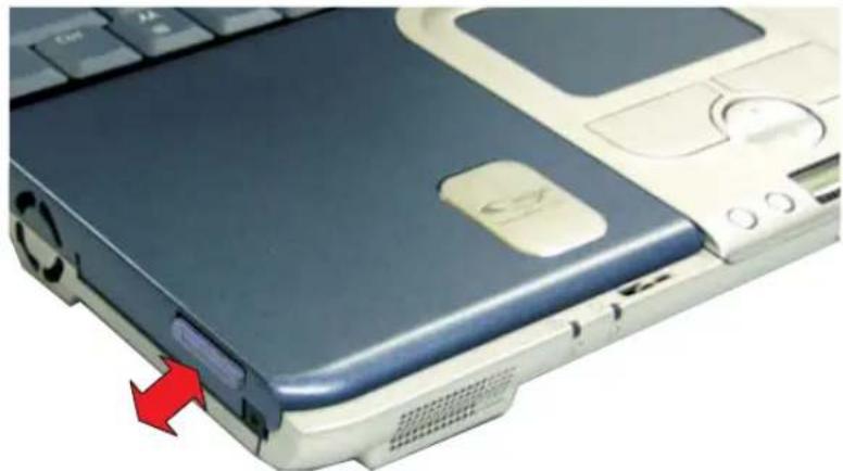 SAMSUNG NP20FP070G - Removing the Memory Stick - 2