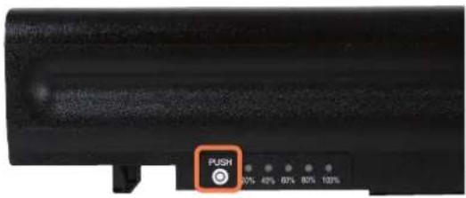 SAMSUNG NP-X65 - To view on the battery - 1