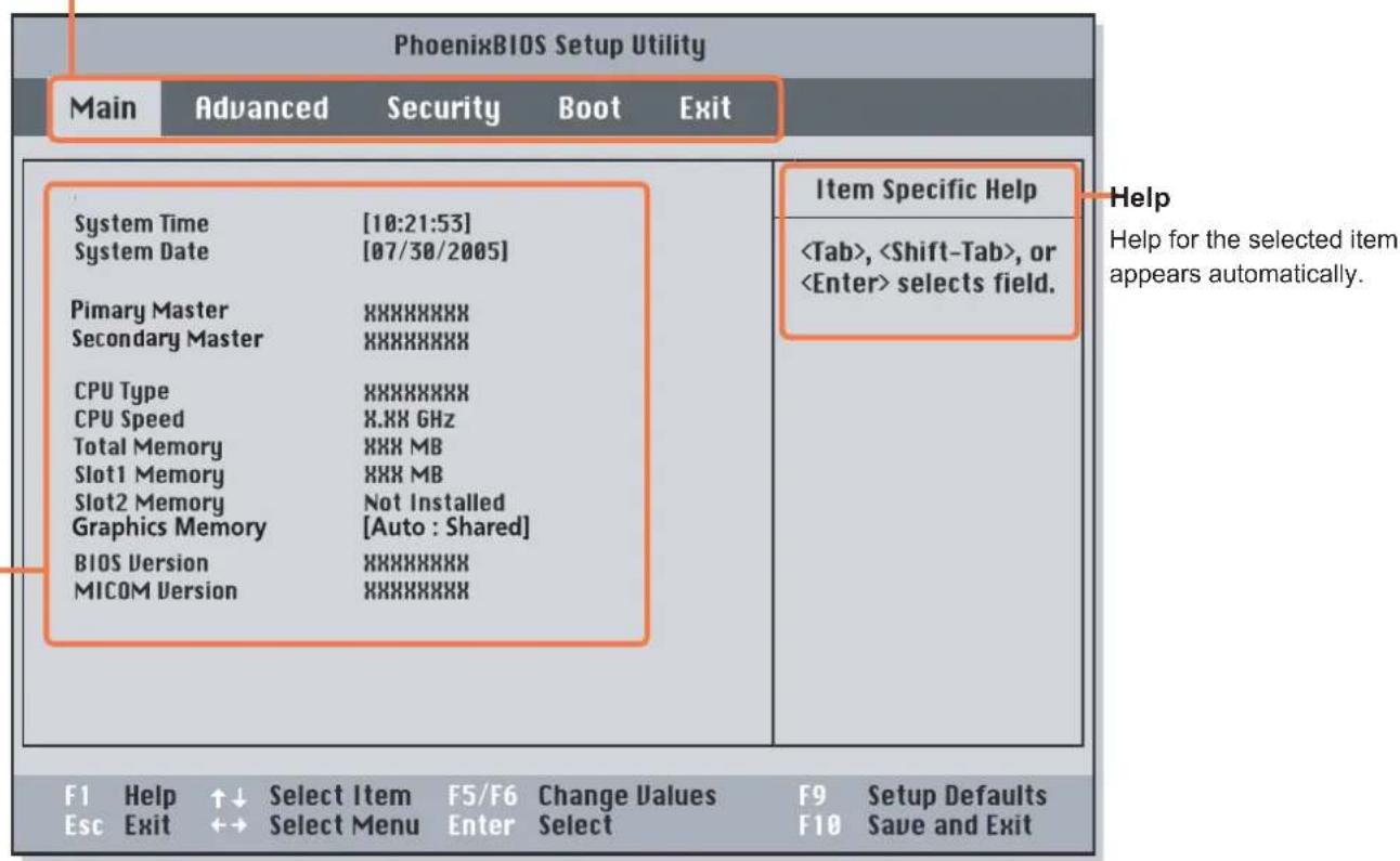 SAMSUNG NP-X65 - Entering the BIOS Setup - 2