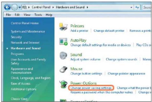 SAMSUNG NP-X65 - Configuring the Start Menu Power Button - 1