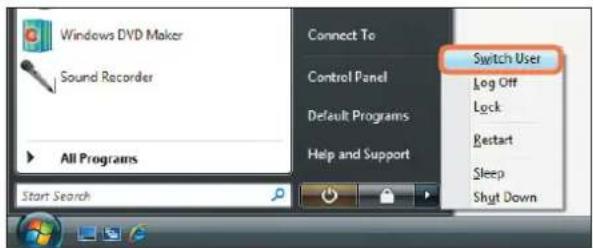 SAMSUNG NP-X65 - Switching User Accounts - 1