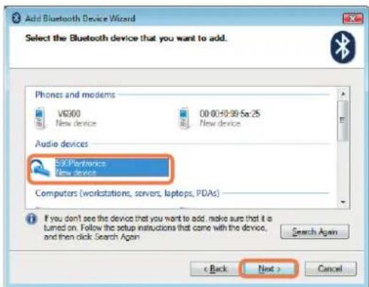 SAMSUNG NP-X65 - Using Bluetooth Devices (Connecting Headset supporting Bluetooth) - 4