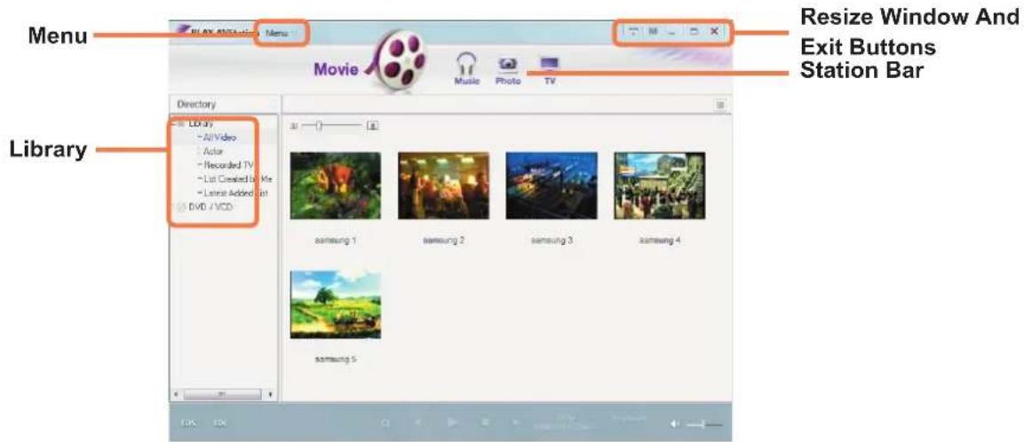 SAMSUNG NP-X65 - Launching and Screen Layouts - 1