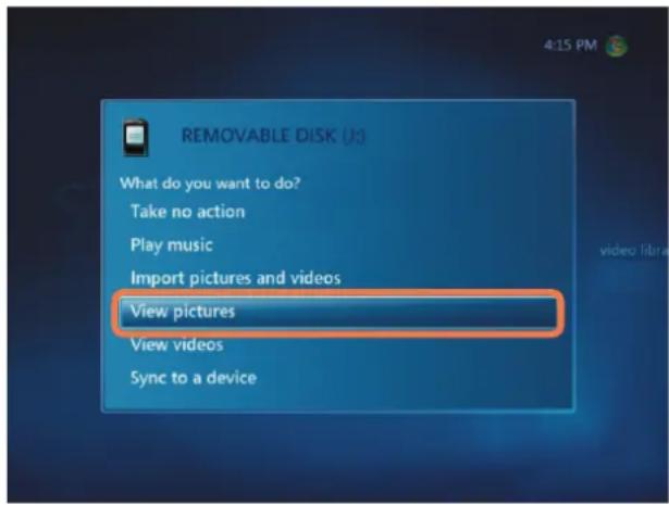 SAMSUNG NP-X65 - Viewing Pictures and Videos Saved on Removable Media - 2