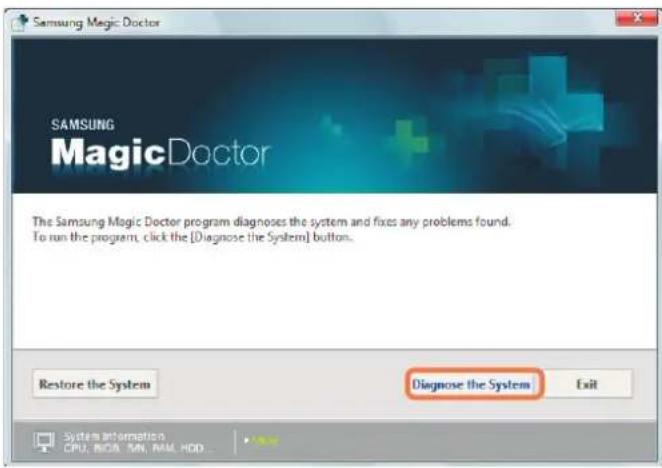 SAMSUNG NP-X65 - Diagnosing the System - 1