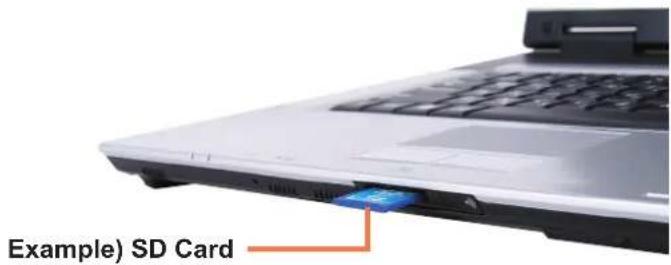 SAMSUNG NP-X65 - To Insert and Use a Memory Card - 1