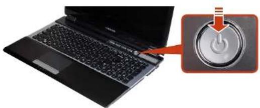 SAMSUNG NP-RF510E - Turning the computer on - 1