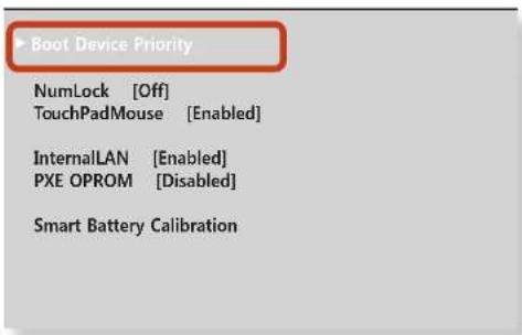SAMSUNG NP-RF510E - Changing the Boot Priority - 2