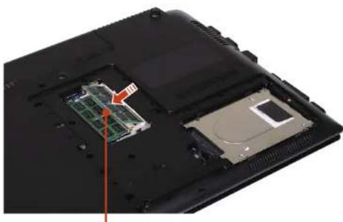 SAMSUNG NP-RF510E - Adding or Replacing Memory Modules - 2