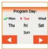Heat Mat NGT-STND-2.0 NGTouch - Schedule : Heating Schedule 3/3 - 5