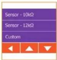 Heat Mat NGT-STND-2.0 NGTouch - Advanced Settings: Sensor Value - 3