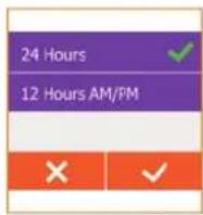 Heat Mat NGT-STND-2.0 NGTouch - Basic Settings: Date & Time - Time Format - 5