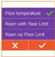 Heat Mat NGT-STND-2.0 NGTouch - Advanced Settings: Sensor - Sensor Application - 6