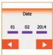 Heat Mat NGT-STND-2.0 NGTouch - Basic Settings: Date & Time - Date - 3