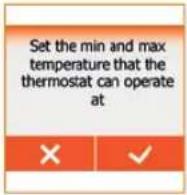 Heat Mat NGT-STND-2.0 NGTouch - Advanced Settings: Min/Max Temp. 2/2 - 4