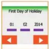 Heat Mat NGT-STND-2.0 NGTouch - Holiday Mode - 5