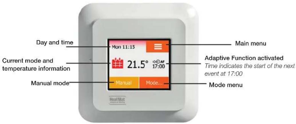 Heat Mat NGT-STND-2.0 NGTouch - Switch on - 2