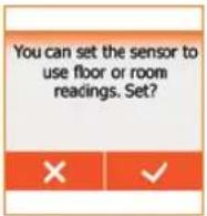 Heat Mat NGT-STND-2.0 NGTouch - Advanced Settings: Sensor - Sensor Application - 3